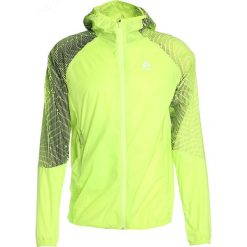 Kurtki outdoor i hardshell: ODLO JACKET WISP Kurtka hardshell acid lime