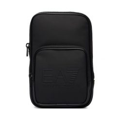 Saszetka EA7 Emporio Armani. Czarne torby na ramię EA7 Emporio Armani, bez wzorów, małe, bez dodatków. Za 479.99 zł.