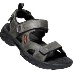 Sandały męskie Keen Targhee III Open Toe Sandal. Szare sandały Keen, z otwartym noskiem, bez zapięcia. Za 382.99 zł.