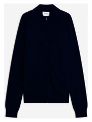 Perfect Cashmere Kaszmirowy kardigan "Jules" w kolorze granatowym rozmiar: XXL. Niebieskie swetry rozpinane Perfect Cashmere, xxl, bez wzorów, z kaszmiru, bez kołnierzyka, bez ramiączek. Za 500.99 zł.