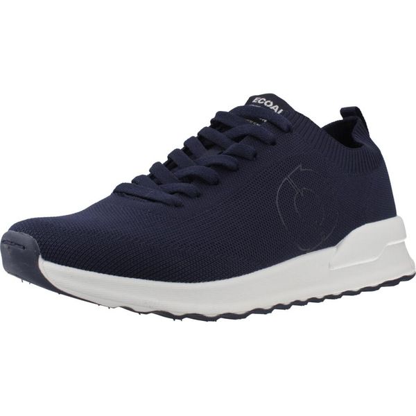 Buty ECOALF CONDE KNIT PLAIN Niebieski. Niebieskie buty trekkingowe Ecoalf, bez wzorów, z tkaniny, bez zapięcia. Za 449.99 zł.