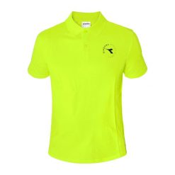 Koszulka polo męska Diadora Essential Sport. Żółte koszulki polo Diadora, m, bez wzorów, bez kołnierzyka, bez ramiączek. Za 129.99 zł.