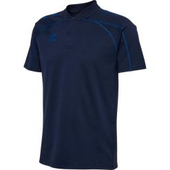 Polo Hummel Move 2.0. Niebieskie koszulki polo Hummel, m, bez wzorów, bez kołnierzyka, bez ramiączek. Za 247.00 zł.