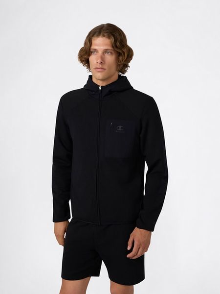 Champion Bluza w kolorze czarnym rozmiar: M. Czarne bluzy Champion, m, bez wzorów, z bawełny, bez kaptura. Za 201.55 zł.