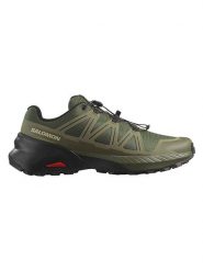 SALOMON Buty "Speedcross" w kolorze oliwkowym do biegania rozmiar: 43 1/3. Brązowe buty do biegania Salomon, bez wzorów, bez zapięcia, do biegania. Za 402.75 zł.