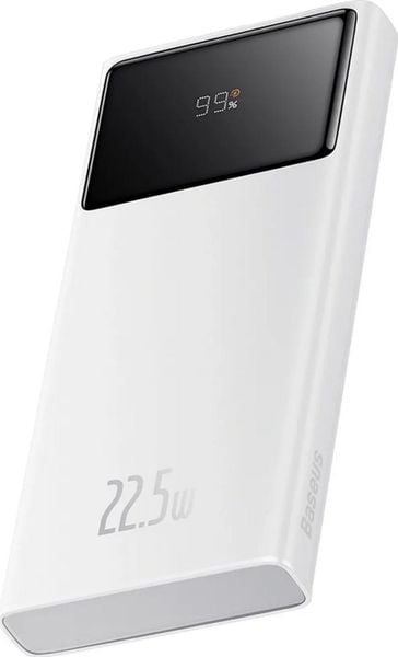 Baseus Star-Lord 10000 mAh 22.5W biały. Białe powerbanki . Za 71.90 zł.