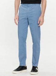 Boss Chinosy Kane-L 50497787 Niebieski Regular Fit. Niebieskie eleganckie spodnie Boss, l, z bawełny. Za 449.99 zł.