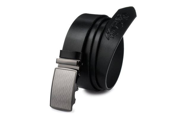 Pasek skórzany BELTIMORE r.85-100 cm A20 czarny. Czarne paski bez wzorów. Za 64.90 zł.