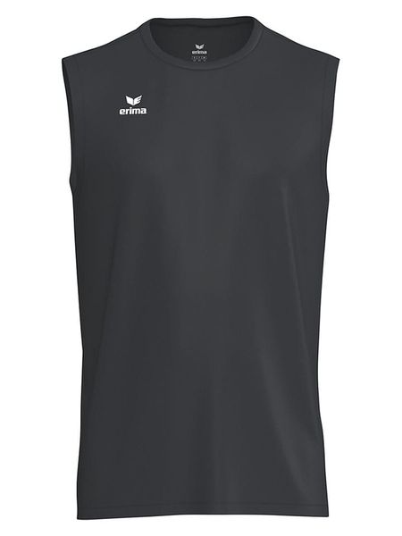 Erima Top sportowy "Intro" w kolorze czarnym rozmiar: S. Czarne t-shirty sportowe Erima, bez wzorów, z materiału, bez ramiączek, outdoorowe. Za 49.95 zł.
