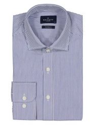 Hackett London Koszula - Tailored fit - w kolorze granatowo-białym rozmiar: L. Białe koszule Hackett London, l, bez wzorów, z bawełny, bez kołnierzyka, bez ramiączek. Za 162.11 zł.