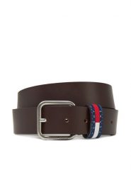 Tommy Jeans Pasek Męski Ryan 3.5 AM0AM13415 Brązowy. Brązowe paski Tommy Jeans, bez wzorów, z jeansu. Za 169.99 zł.