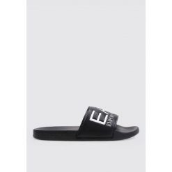 Sandały EA7 SCARPE BEACHWEAR Czarny. Białe sandały EA7, z syntetyku, bez zapięcia. Za 192.34 zł.