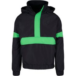 Wiatrówka Urban Classic 3-tone neon. Czarne kurtki przeciwdeszczowe Urban Classics, m, bez wzorów, bez kaptura. Za 275.00 zł.