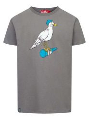 Derbe Koszulka w kolorze szarym rozmiar: 3XL. Szare bezrękawniki Derbe, xl, bez wzorów, z bawełny, bez kołnierzyka, bez ramiączek. Za 120.79 zł.