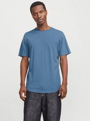 Jack & Jones Koszulka w kolorze niebieskim rozmiar: XL. Niebieskie bezrękawniki Jack & Jones, xl, bez wzorów, z bawełny, bez kołnierzyka, bez ramiączek. Za 57.20 zł.