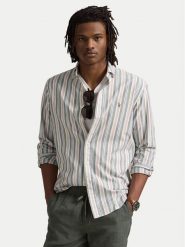Polo Ralph Lauren Koszula 710961340002 Kolorowy Custom Fit. Koszule Polo Ralph Lauren, m, bez wzorów, z bawełny, bez kołnierzyka, bez ramiączek. Za 459.99 zł.