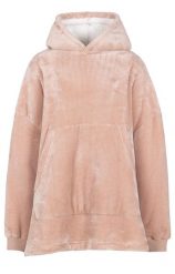 Trespass Cosiness – obszerna bluza z kapturem At300 Misty Rose. Brązowe bluzy z kapturem 2117 OF SWEDEN, na zimę, bez wzorów, z polaru, z kapturem. Za 188.15 zł.