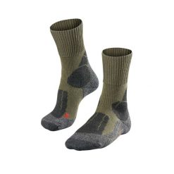 Skarpetki Falke TK1. Szare skarpety Falke, bez wzorów, z elastanu. Za 161.50 zł.