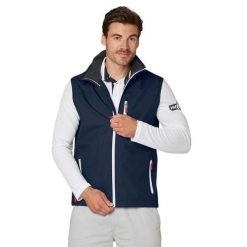 Kurtka uniwersalna męska Helly Hansen Crew Vest. Niebieskie kurtki Helly Hansen, m, bez wzorów, z syntetyku, bez kaptura. Za 419.00 zł.
