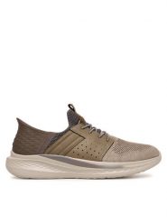 Skechers Sneakersy 210811/TPE Brązowy. Brązowe buty sportowe casual Skechers, bez wzorów, z materiału, bez zapięcia. Za 359.99 zł.