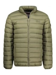 Geographical Norway Kurtka pikowana "Amichoko" w kolorze oliwkowym rozmiar: XL. Zielone kurtki Geographical Norway, xl, bez wzorów, bez kaptura. Za 148.61 zł.