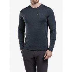 Bluza termoaktywna męska Montane Dart Long Sleeve T-Shirt. Czarne bielizna termoaktywna Montane, m, bez wzorów, bez ramiączek. Za 156.99 zł.