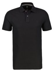 Lerros Koszulka polo w kolorze czarnym rozmiar: XXL. Czarne koszulki polo Lerros, xxl, bez wzorów, z bawełny, bez kołnierzyka, bez ramiączek. Za 88.43 zł.