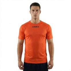 Koszulka treningowa multisport LIPSIA. Brązowe t-shirty sportowe Legea, bez wzorów, bez ramiączek, na fitness i siłownię. Za 60.00 zł.
