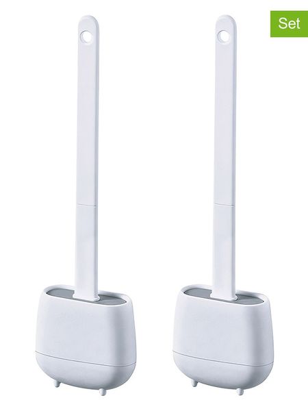 Joybos Szczotki toaletowe (2 szt.) w kolorze białym - 11 x 36 x 3,5 cm rozmiar: onesize. Perfumy męskie Joybos. Za 82.95 zł.