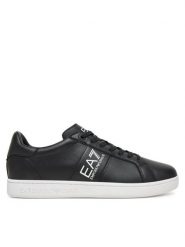 EA7 Emporio Armani Sneakersy 7X000332 AF10848 MC001 Czarny. Czarne buty sportowe casual EA7 Emporio Armani, bez wzorów, ze skóry, bez zapięcia. Za 639.99 zł.