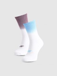 4F Skarpety casual za kostkę (2-pack) uniseks - multikolor 43-46. Skarpety 4F, bez wzorów. Za 59.99 zł.