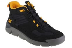 Buty trekkingowe męskie, Caterpillar Crail Sport Mid. Czarne buty turystyczne CATerpillar, bez wzorów, z materiału, bez zapięcia, trekkingowe. Za 499.99 zł.