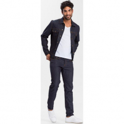 Dżinsowa kurtka - Regular fit - w kolorze granatowym. Niebieskie kurtki marki Cross Jeans, z denimu. W wyprzedaży za 136.95 zł.