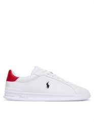 Polo Ralph Lauren Sneakersy 809P09760001 Biały. Białe buty sportowe casual Polo Ralph Lauren, bez wzorów, ze skóry, bez zapięcia. Za 579.99 zł.