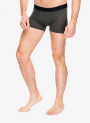 Bokserki termoaktywne męskie Sensor Merino Air Boxers. Szare bielizna termoaktywna Sensor, m, bez wzorów, z materiału, bez ramiączek, do biegania. Za 153.99 zł.