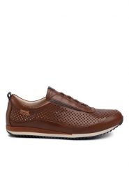 Pikolinos Sneakersy M2A-6252 Brązowy. Brązowe buty sportowe casual Pikolinos, bez wzorów, ze skóry, bez zapięcia. Za 409.99 zł.