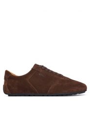 BOSS Sneakersy Noel 50568711 Brązowy ciemny. Brązowe buty sportowe casual Boss, bez wzorów, ze skóry, bez zapięcia. Za 894.99 zł.