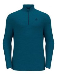 Odlo Bluza polarowa "Roy" w kolorze morskim rozmiar: S. Niebieskie bluzy bez kaptura ODLO, s, bez wzorów, z materiału, bez kaptura. Za 123.82 zł.