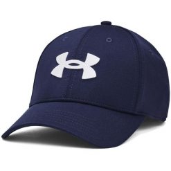 Czapka z daszkiem Under Armour Blitzing. Białe czapki z daszkiem Under Armour, bez wzorów. Za 92.99 zł.