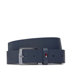 Pasek Męski Tommy Hilfiger. Niebieskie paski Tommy Hilfiger, bez wzorów. Za 109.99 zł.