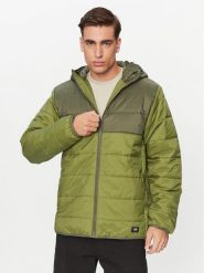 Vans Kurtka puchowa Prospect Mte-1 Puffer Jacket VN0A7S8H Khaki Regular Fit. Brązowe kurtki Vans, m, bez wzorów, z puchu, bez kaptura. Za 319.99 zł.