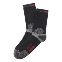 Średnio wysokie skarpety Rossignol Sapa. Czarne skarpety Rossignol, bez wzorów, z materiału. Za 119.99 zł.