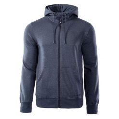 Bluza męska z kapturem Hi-Tec Silian II - szara, Rozmiar M. Szare bluzy Hi-tec, m, bez wzorów, z polaru, z kapturem. Za 149.99 zł.