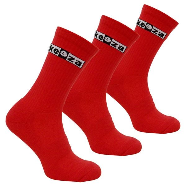 Skarpety sportowe Keeza 3 pary. Czerwone skarpetki sportowe KEEZA, bez wzorów. Za 42.00 zł.