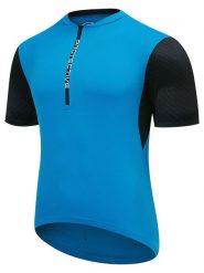 Protective Koszulka kolarska "Move" w kolorze błękitno-czarnym rozmiar: XL. Niebieskie t-shirty sportowe Protective, bez wzorów, bez ramiączek, rowerowe. Za 74.95 zł.