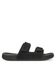 Quiksilver Klapki RAPID-01 MI08 Czarny. Czarne klapki Quiksilver, z nubiku. Za 159.99 zł.