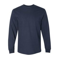 Koszulka Z Długim Rękawem Dla Dorosłych Unisex Hammer. Czarne bluzki z długim rękawem GILDAN, xl, bez wzorów, bez kołnierzyka, bez ramiączek. Za 111.99 zł.