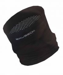 Komin termoaktywny Brubeck Air-Tube. Czarne szaliki Brubeck, bez wzorów, z materiału. Za 71.49 zł.