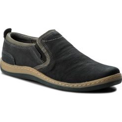 Półbuty LASOCKI FOR MEN MI20-QUENTIN-05. Brązowe eleganckie półbuty Lasocki For Men, bez wzorów, z nubiku, bez obcasa, bez zapięcia. W wyprzedaży za 149.99 zł.