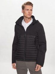Calvin Klein Kurtka przejściowa K10K111466 Czarny Regular Fit. Czarne kurtki CALVIN KLEIN, l, bez wzorów, z syntetyku, bez kaptura. Za 1,119.00 zł.